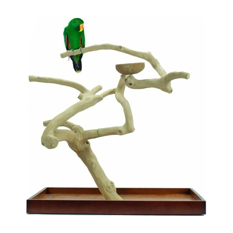 Aire De Jeux En Bois De Java Avec Socle - Large - Back Zoo Nature 1 Aire De Jeux En Bois De Java Avec Socle - Large - Back Zoo Nature