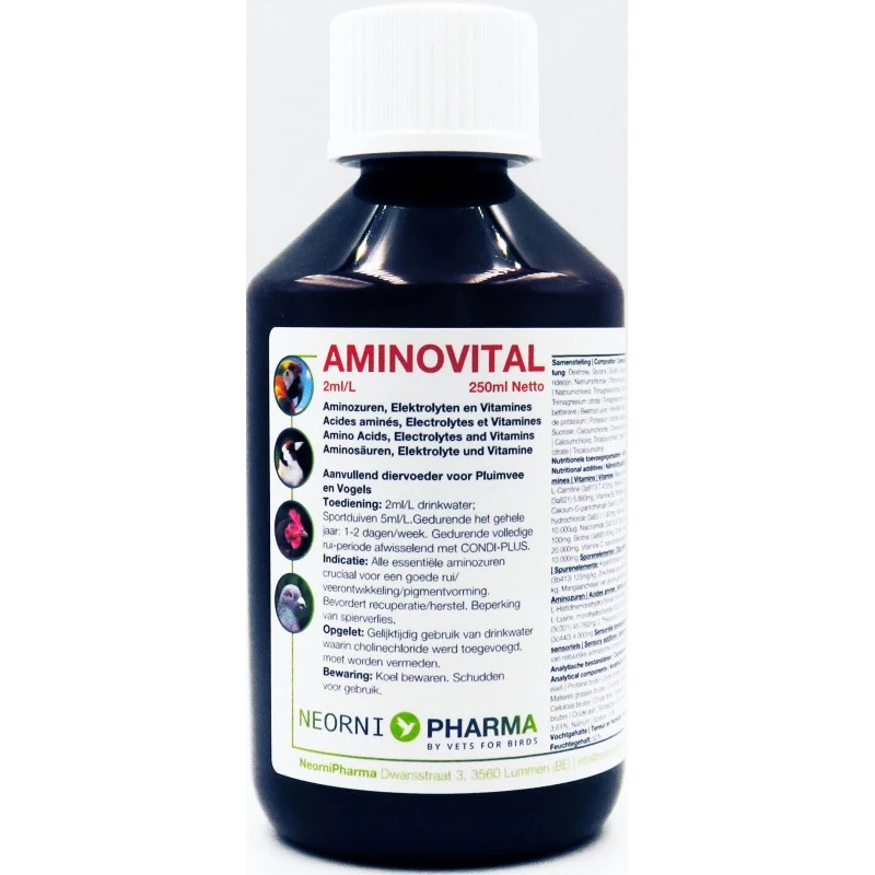 Aminovital 250ml - Neornipharma 1 Aminovital 250ml - Neornipharma