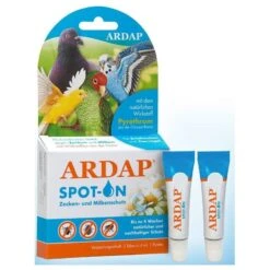 Ardap Spot-On Protège Contre Les Poux Chez Les Oiseaux 2 X 4ml - Quiko -Magasin De Fournitures Pour Oiseaux De Compagnie ardap spot on protege contre les poux chez les oiseaux 2 x 4ml quiko 77390 quiko ardap spot on pour les oiseaux dornement et les 2