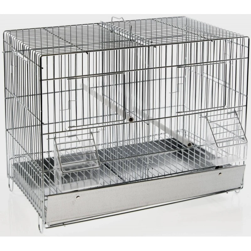 Cage Domus Molinari Métal 2 Compartiments 42x25x31cm 1 Cage Domus Molinari Métal 2 Compartiments 42x25x31cm