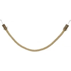 Corde D'escalade En Jute Avec Attache En Acier 5x500cm - Wagner