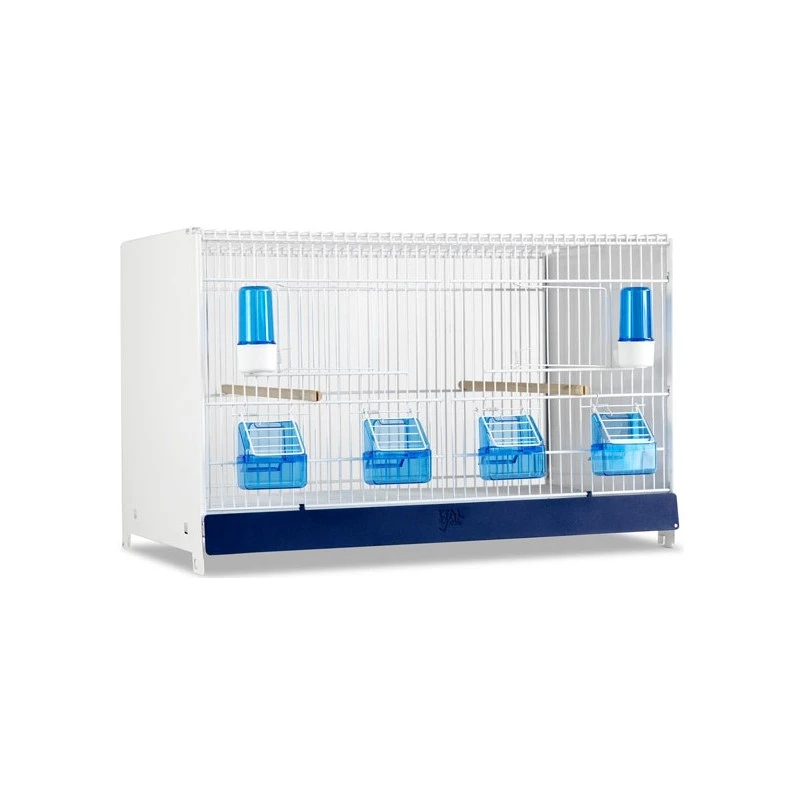 Ensemble De 4 Cages 60x33x33cm Avec Chariot ART.90 - Modèle Einstein - Italgabbie 3 Ensemble De 4 Cages 60x33x33cm Avec Chariot ART.90 - Modèle Einstein - Italgabbie – Image 3