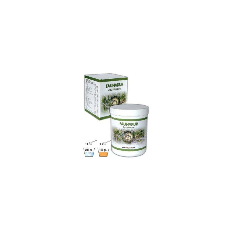 Faunakur, Vitamines D'élevage 250gr - Easyyem 1 Faunakur, Vitamines D'élevage 250gr - Easyyem