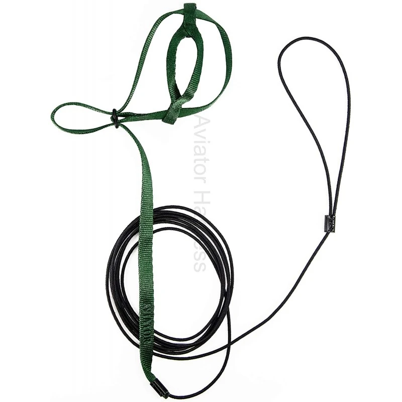 Harnais Pour Perroquet AVIATOR X-Large Vert 2 Harnais Pour Perroquet AVIATOR X-Large Vert – Image 2