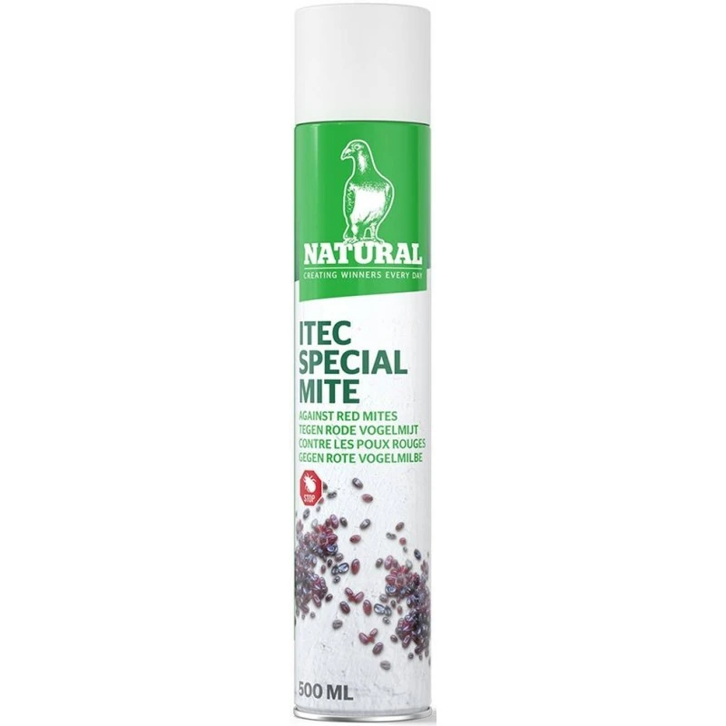 ITEC Spray Special Mite, Contre Les Poux Rouges 500ml - Natural 1 ITEC Spray Special Mite, Contre Les Poux Rouges 500ml - Natural