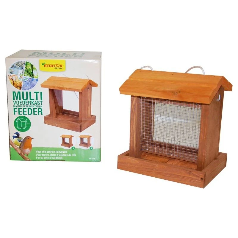 Maison D'alimentation Multi Feeder Double Toit Foncée - Benelux 1 Maison D'alimentation Multi Feeder Double Toit Foncée - Benelux