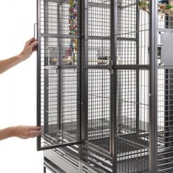 Montana Palace 184x101x185cm -Magasin De Fournitures Pour Oiseaux De Compagnie montana palace 184x101x185cm k35030 wagner montana cages le modele palace est lune des plus grandes cages a perroquets au monde 1 3