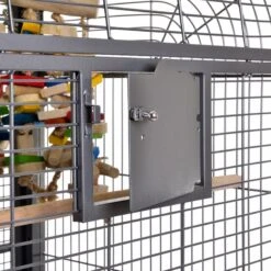 Montana Palace 184x101x185cm -Magasin De Fournitures Pour Oiseaux De Compagnie montana palace 184x101x185cm k35030 wagner montana cages le modele palace est lune des plus grandes cages a perroquets au monde 1 4