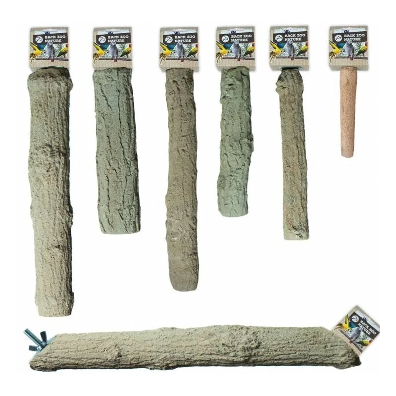 Perchoir Super Stone L-35cm - Back Zoo Nature 1 Perchoir Super Stone L-35cm - Back Zoo Nature