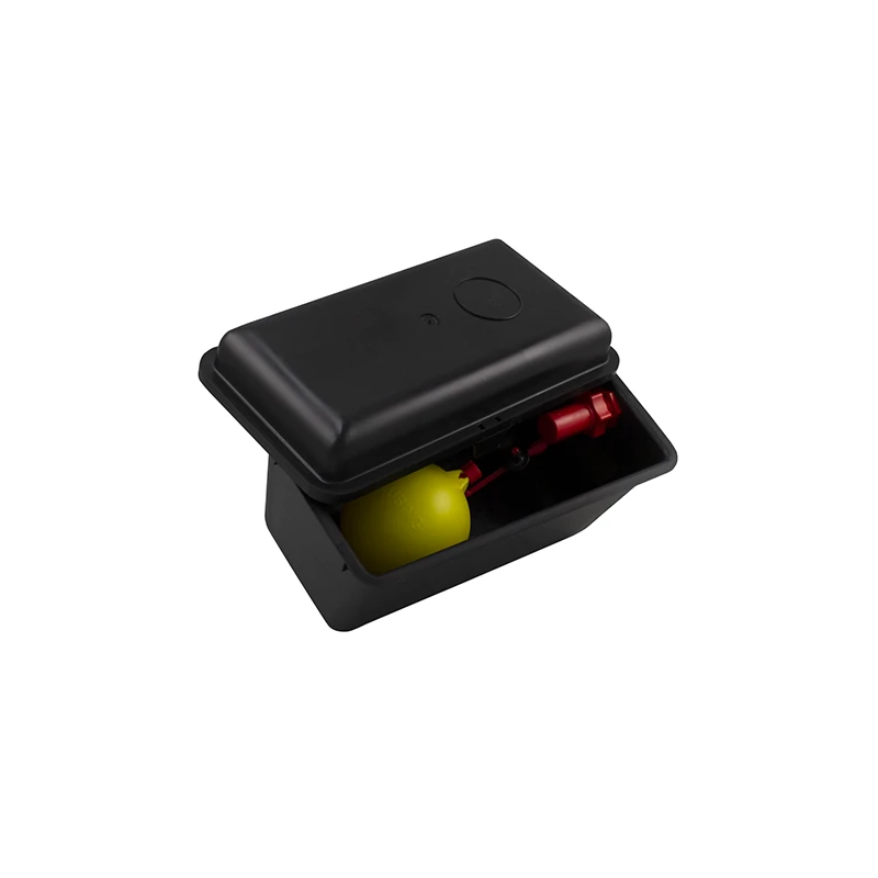 Réservoir En Plastique Avec Couvercle Et Flotteur, Noir 1 Réservoir En Plastique Avec Couvercle Et Flotteur, Noir