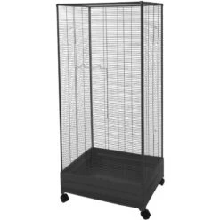 Volière Elise Avec Roulettes 65x54x150cm - Benelux